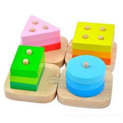 Joc cuburi cu forme de sortat 